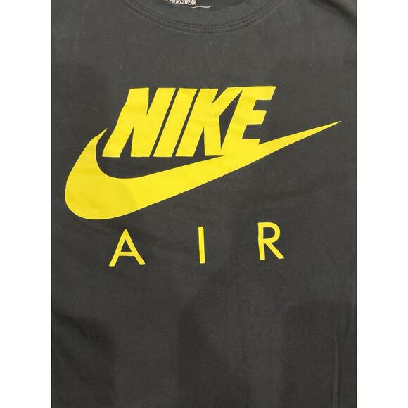 Nike Sportswear Black And Green Logo Men’s Large Regular Fit - Picture 3 of 8